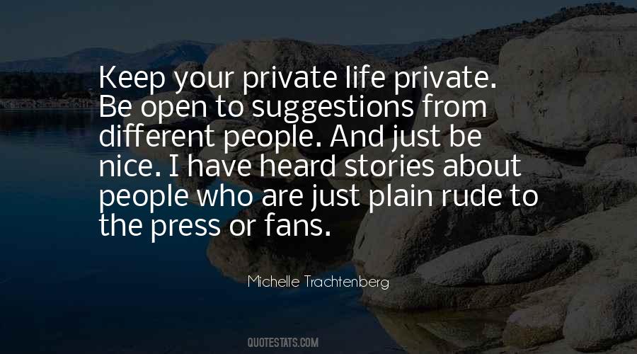 Open To Suggestions Quotes #1398257