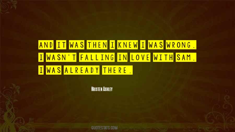 Already In Love Quotes #674705