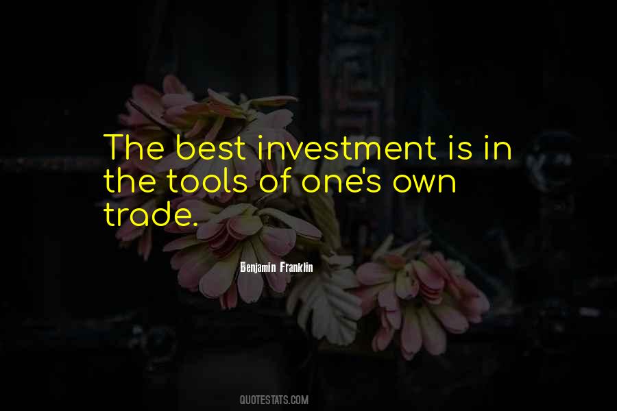 Best Investment Quotes #1825023