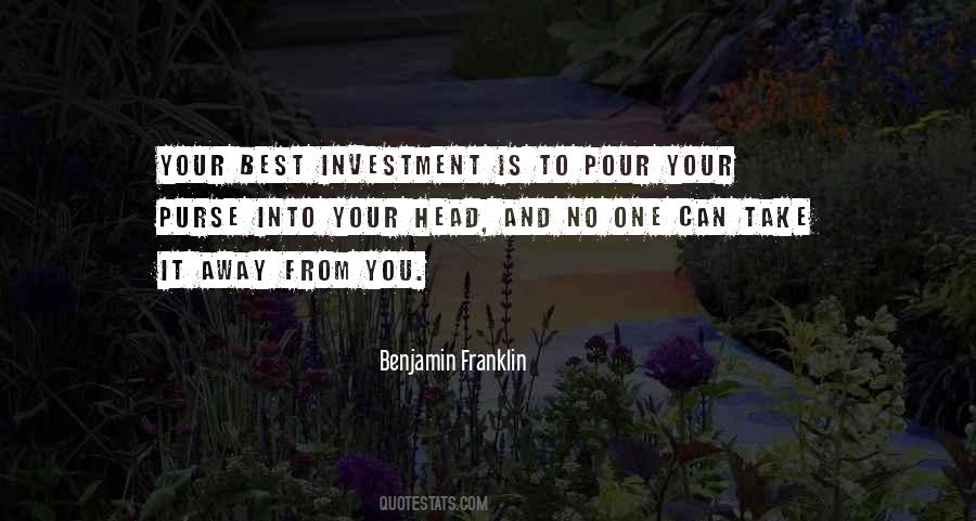 Best Investment Quotes #740438