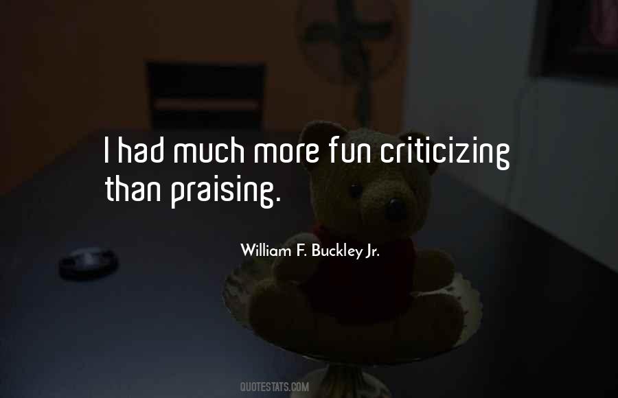 Quotes About Praising #154262