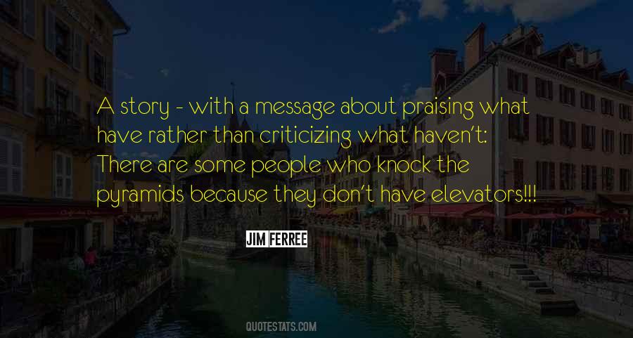 Quotes About Praising #264859