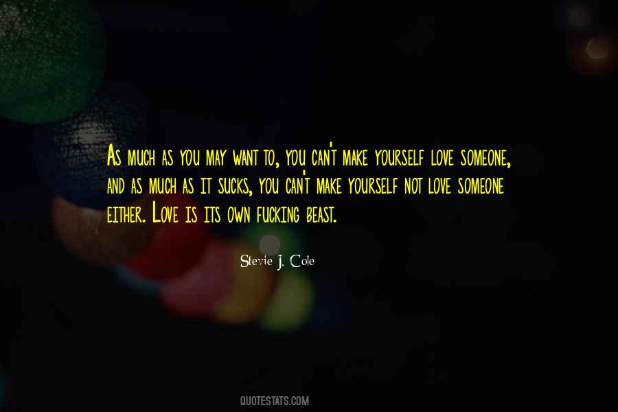 Beast Love Quotes #1597096