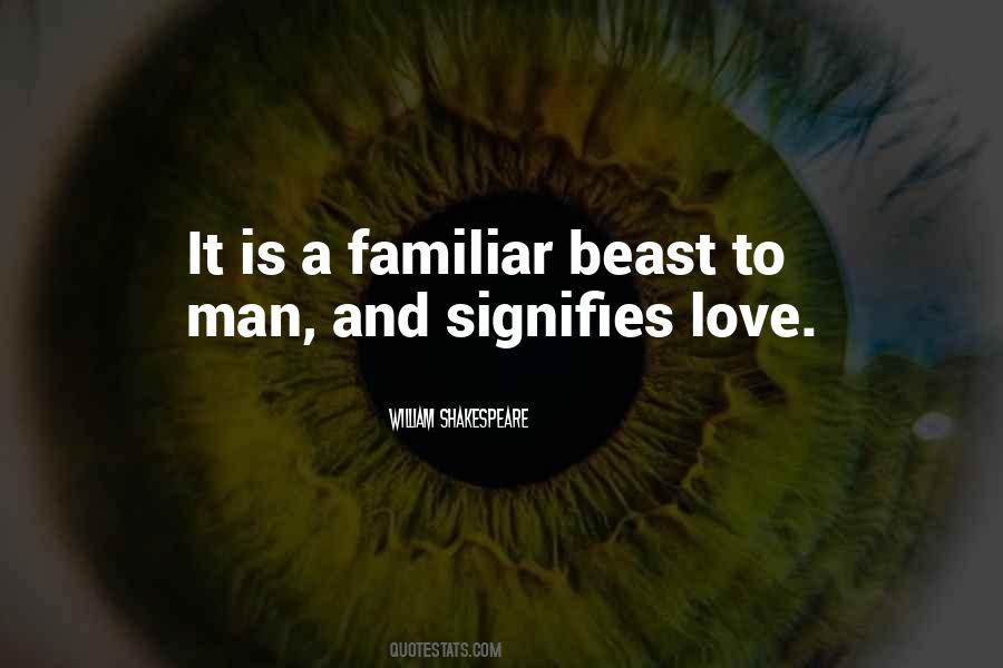 Beast Love Quotes #818737