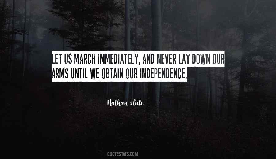 Quotes About March Past #57200