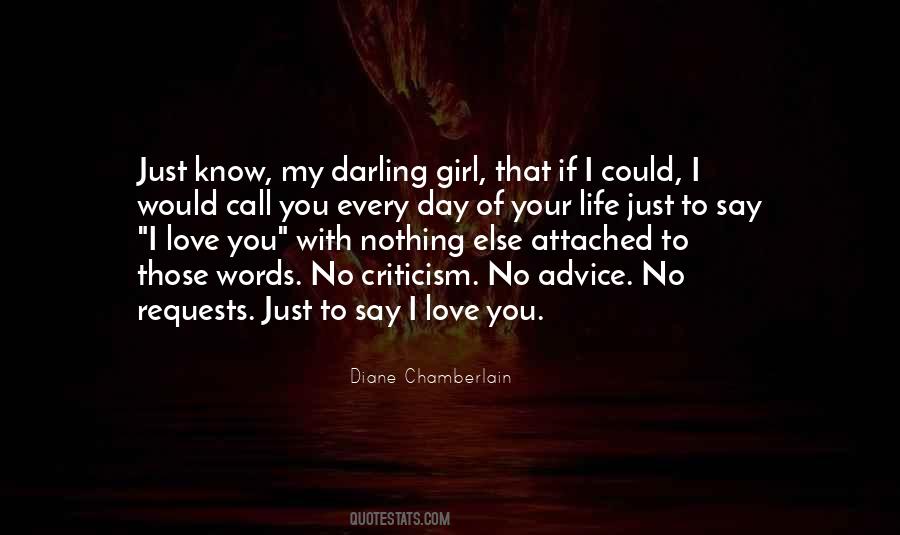 Quotes About Say I Love You #1589910
