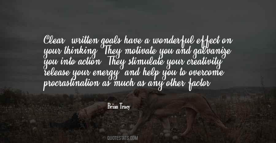 Quotes About Written Goals #891360
