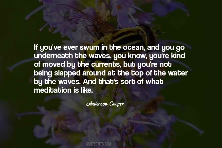 Being In The Water Quotes #829735