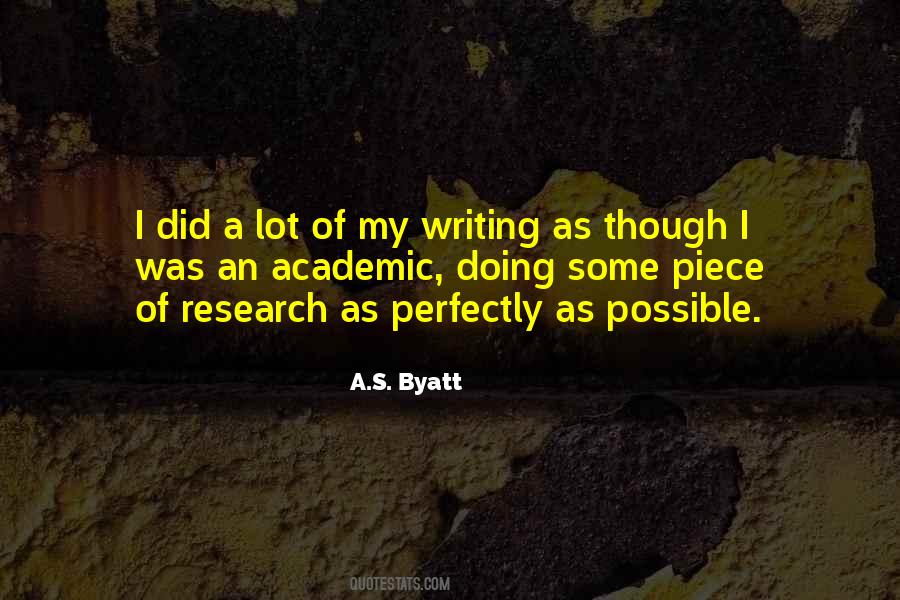 Quotes About Academic Writing #1104239
