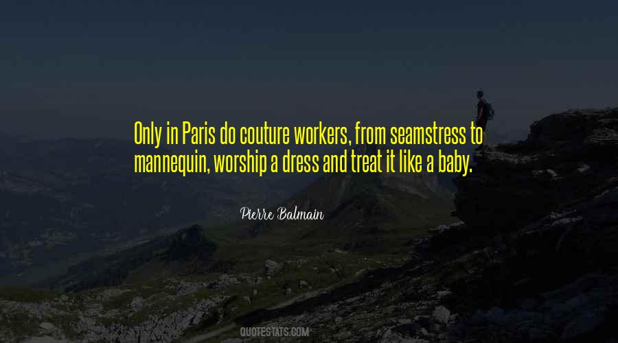 Couture Dress Quotes #223832