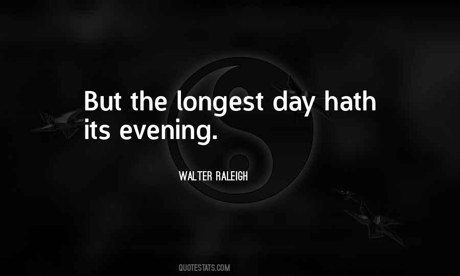 Quotes About Evening Time #436309