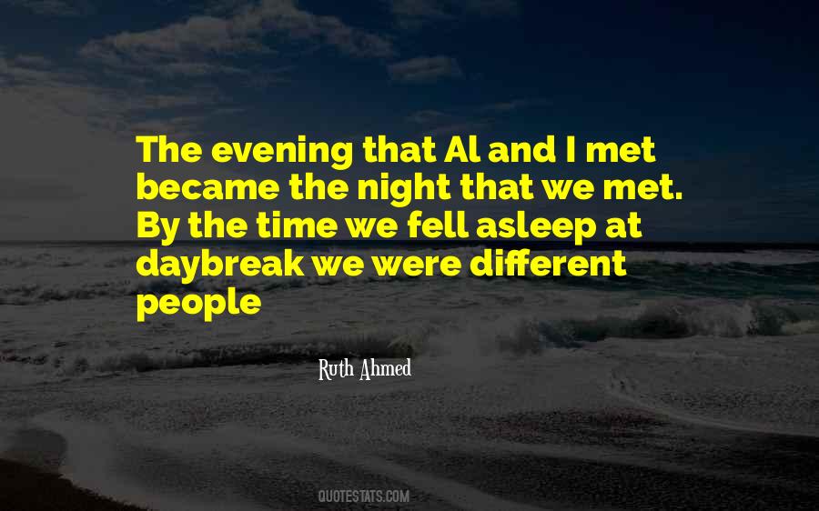 Quotes About Evening Time #562488