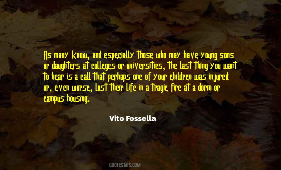 Quotes About Campus Life #56908