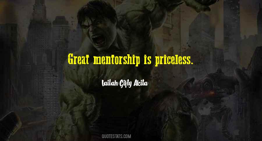Quotes About Great Mentors #1793653