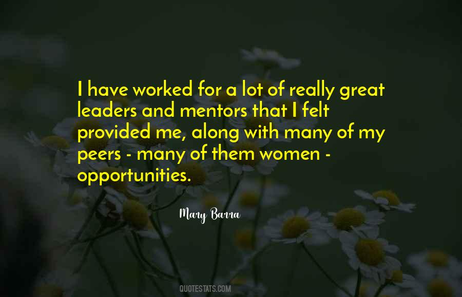 Quotes About Great Mentors #55401