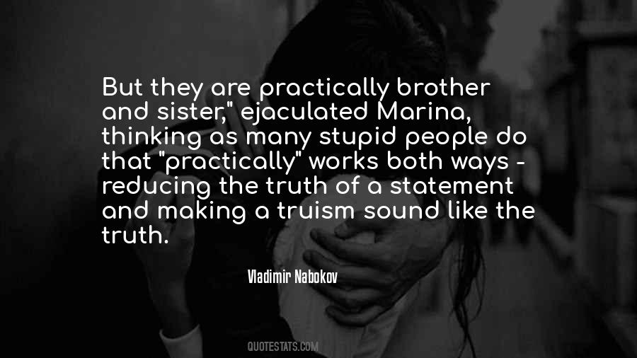 Quotes About Brother And Sister #1562009