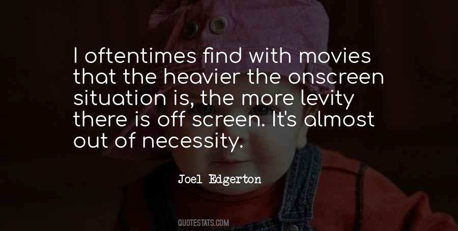 Quotes About Levity #11585