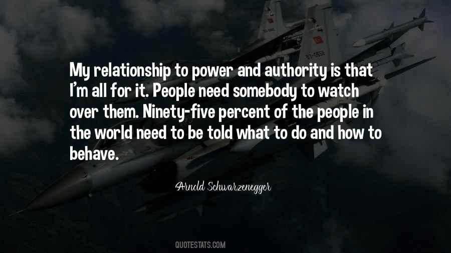 Quotes About Power And Authority #599840