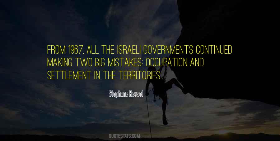 Quotes About Israeli Occupation #304856