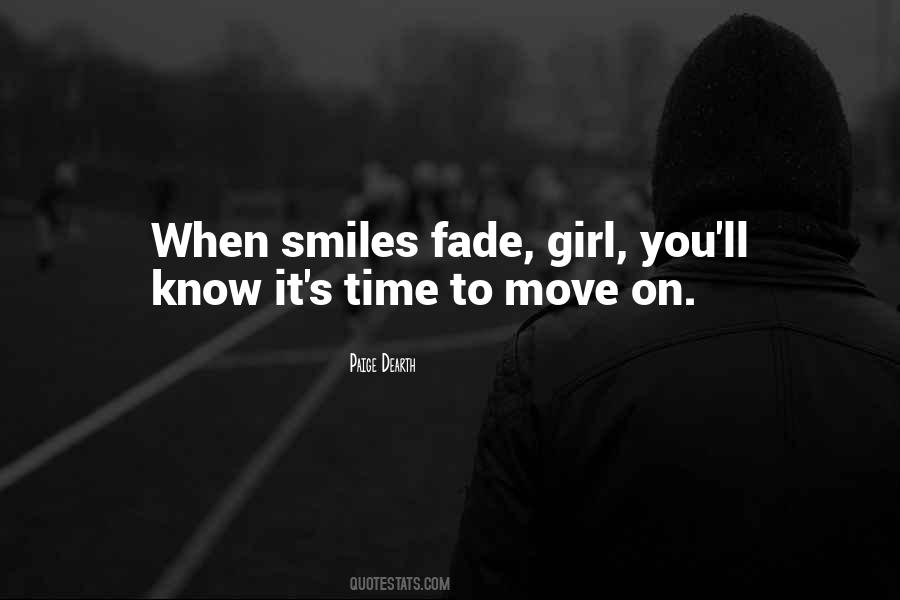 Quotes About Time To Move On #676083