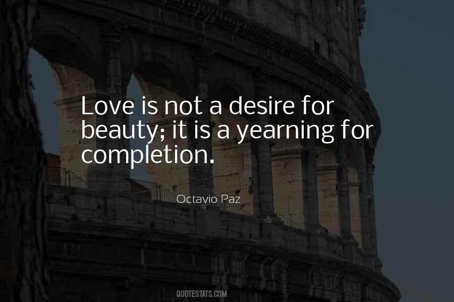 Quotes About Yearning For Love #1380190