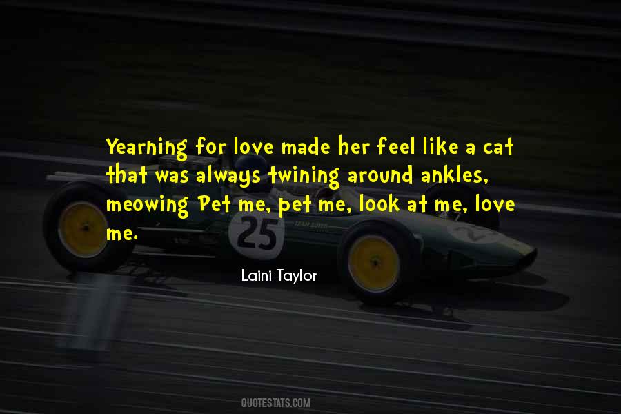 Quotes About Yearning For Love #1480223