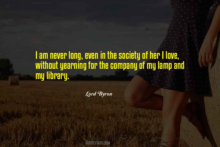 Quotes About Yearning For Love #220363