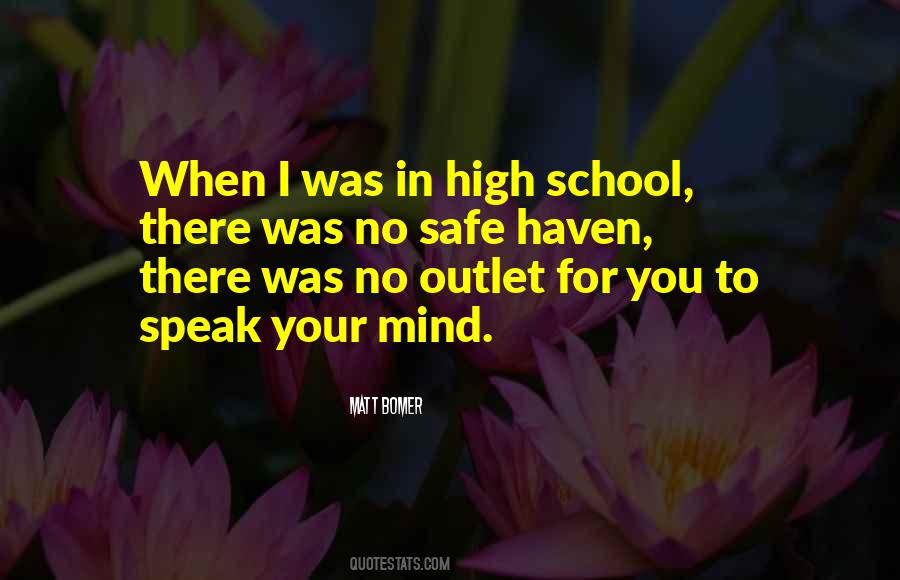 Quotes About A Safe School #1170767