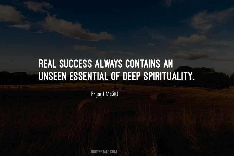 Deep Spirituality Quotes #1683948