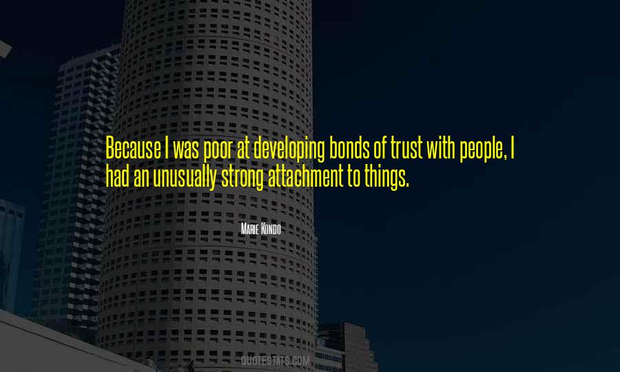 Quotes About Developing Trust #1584681