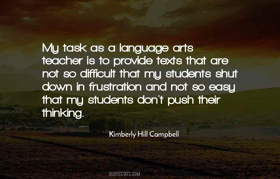 Quotes About Language Education #108033
