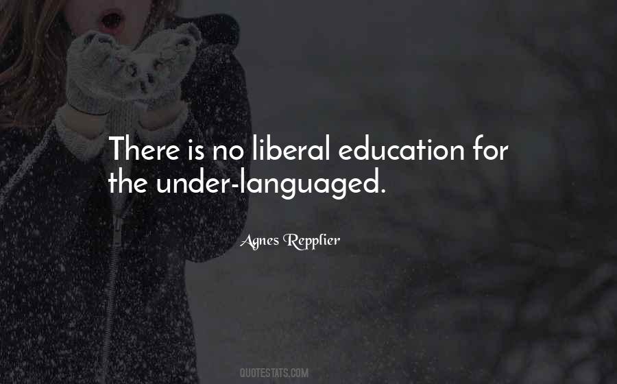 Quotes About Language Education #1279903