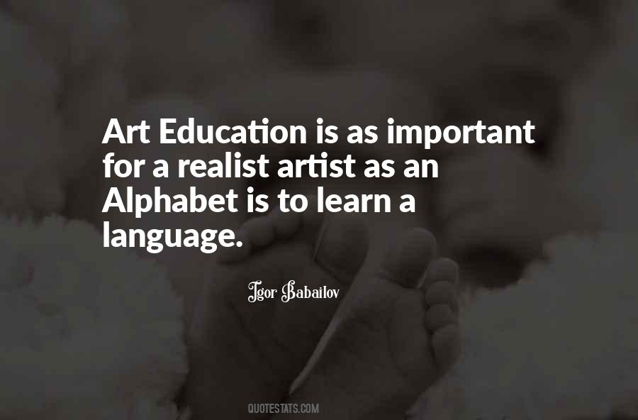 Quotes About Language Education #1706695