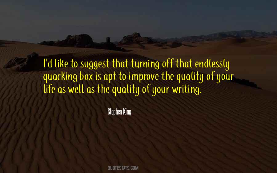Life Is Like Writing Quotes #177012
