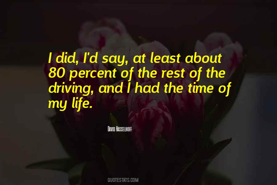 Quotes About Time Of My Life #1786814