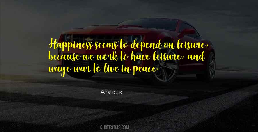 Happiness Work Quotes #26480