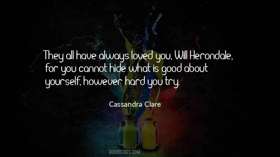 Quotes About Will Herondale #140602