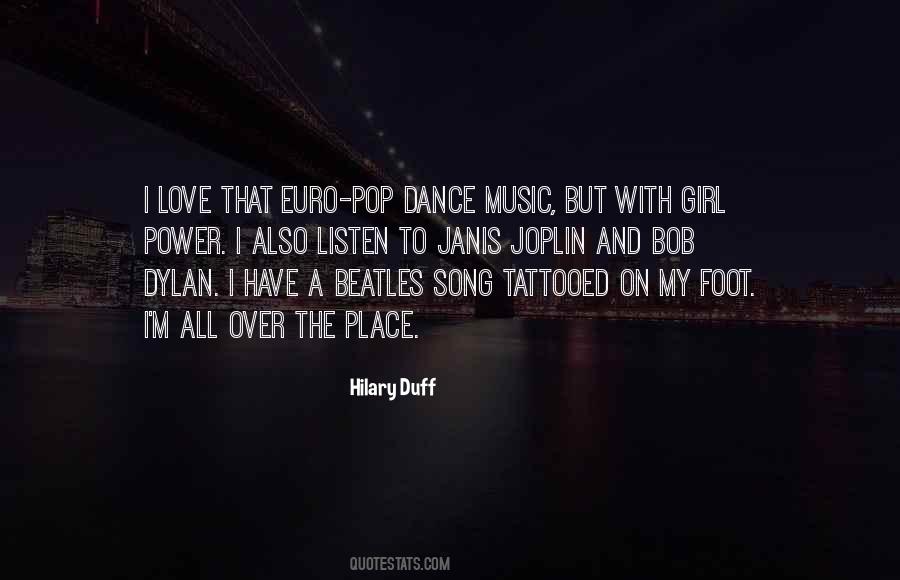 Quotes About Tattooed Girl #1286945
