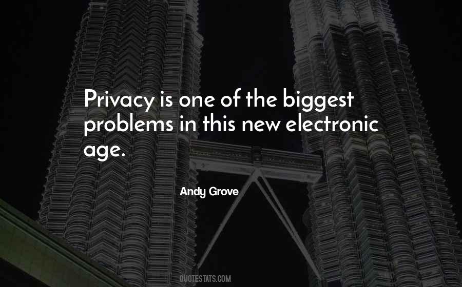 Privacy Problems Quotes #761314