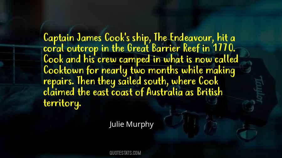 Quotes About Captain Cook #1874832