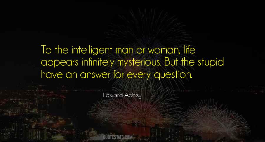 Quotes About An Intelligent Man #114735