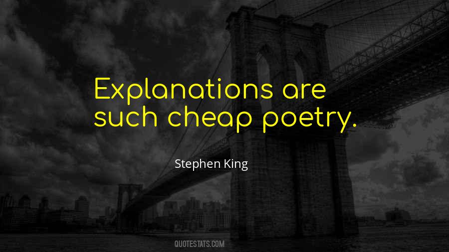 Quotes About Explanations #1051007