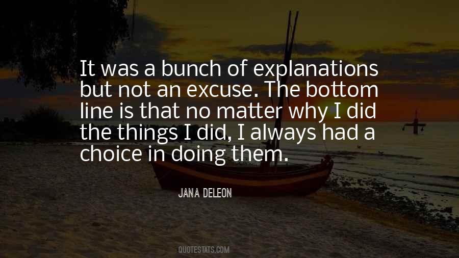 Quotes About Explanations #1216540