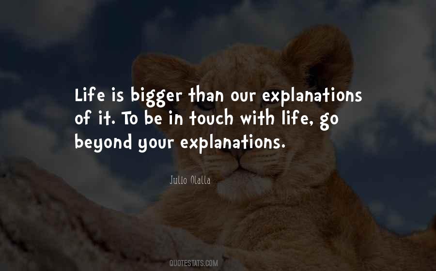Quotes About Explanations #1382238