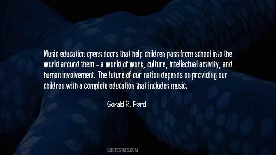 Quotes About Music And Education #1065989