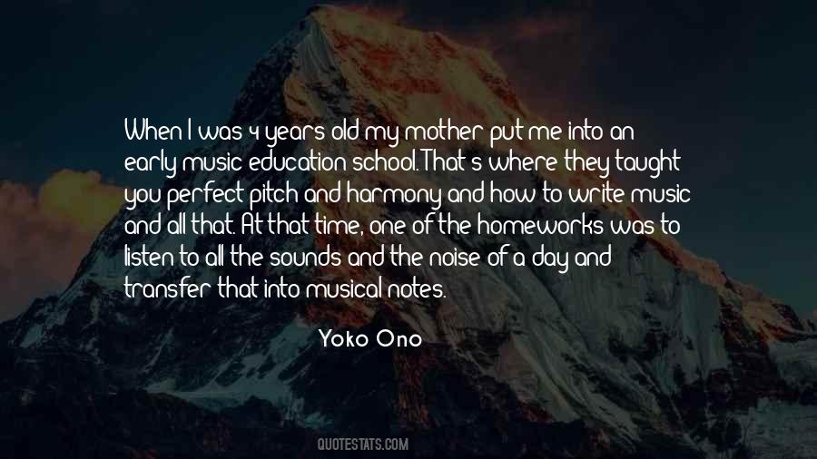 Quotes About Music And Education #119511