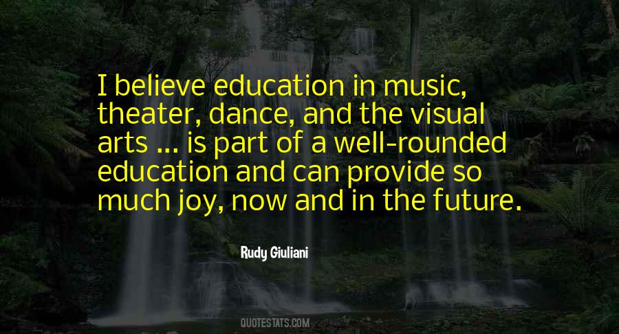 Quotes About Music And Education #1344538