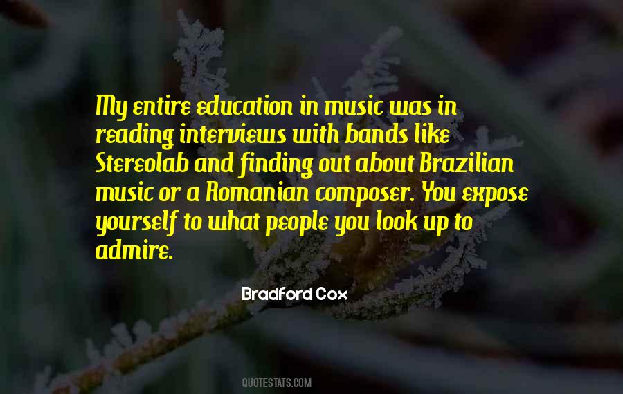 Quotes About Music And Education #1604936