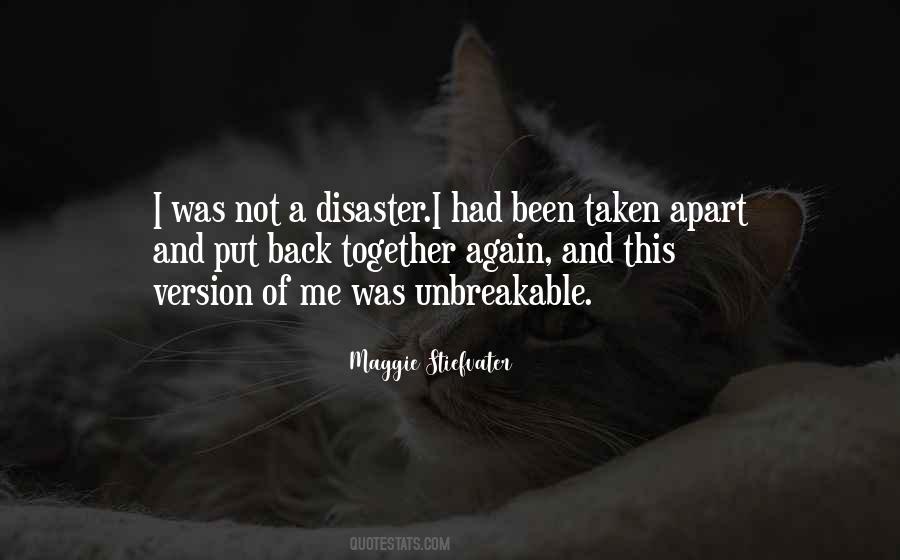 A Disaster Quotes #1052848