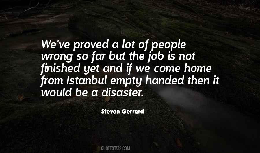 A Disaster Quotes #1756160